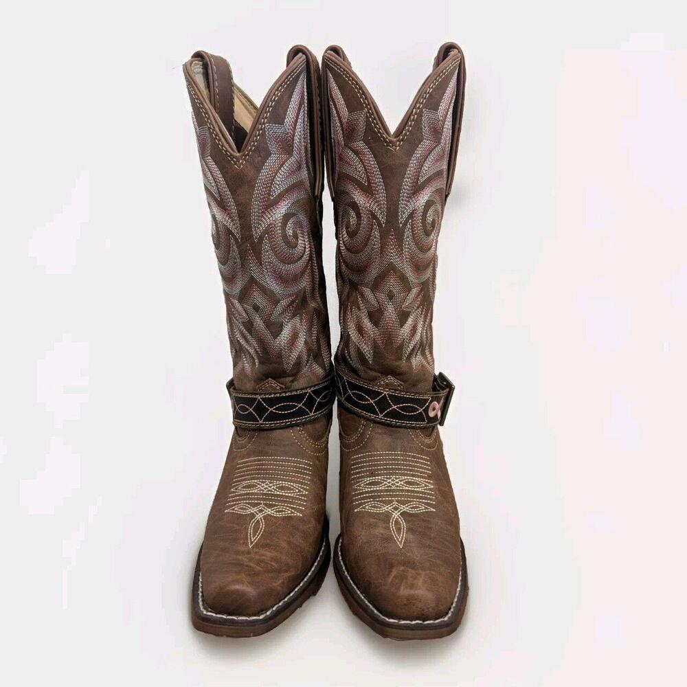 CRUSH™ BY DURANGO® WOMEN’S SEPIA BLUSH WESTERN BOOTS DRD0438/Size 6 - Picture 6 of 10
